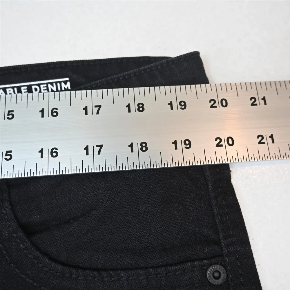 Buckle 38x32 Black Stretch Denim Tyler Bootcut Mens Jeans